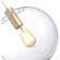 SL1056.213.01 Подвес ST-Luce Золотой/Прозрачный E27 1*60W NOOR