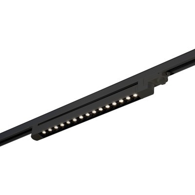 ST662.446.15 Св-к трек. Черный LED 1*15W 4000K 1 200Lm Ra&gt;90 48° IP20 L535xW33xH73 165-265V Трехфазная трековая система