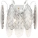 Бра Crystal Lux TREVI AP2 CHROME