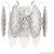 Бра Crystal Lux TREVI AP2 CHROME