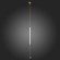 SL6004.305.01 Торшер ST-Luce Латунь/Белый LED 1*20W 3000K OLBIA