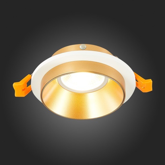 ST206.258.01 Св-к встр. Белый GU10 1*50W  IP20 D92xH38 220V Без ламп Встраиваемые светильники