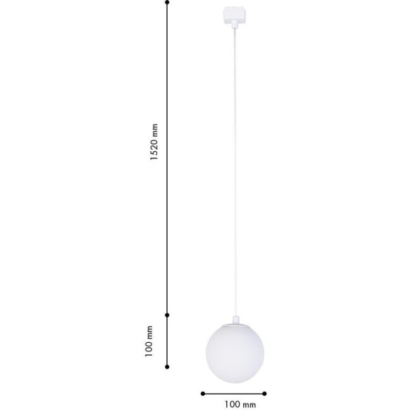 4156-1P Трековый магнитный светодиодный SMART (TUYA, Алиса, Bluetooth, Wi-Fi) светильник Favourite Unika 42V CRI90+ 3000-6000К 380Лм 120° 6Вт