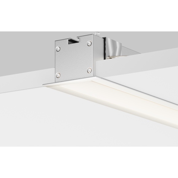 LL313006 Maytoni TECHNICAL Встраиваемый линейный светильник LED 30Вт 2250Лм 4000K CRI90 угол 120° IP33 влагозащищенный гарантия 5 лет
