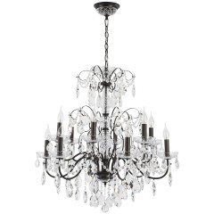 Люстра Crystal Lux ODELIS SP12 BROWN