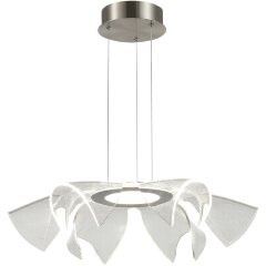 SL6235.103.20 Светильник подвесной ST-Luce Никель/Прозрачный LED 1*20W 4000K FAIRY SL6235.103.20 Светильник подвесной ST-Luce Никель/Прозрачный LED 1*20W 4000K FAIRY