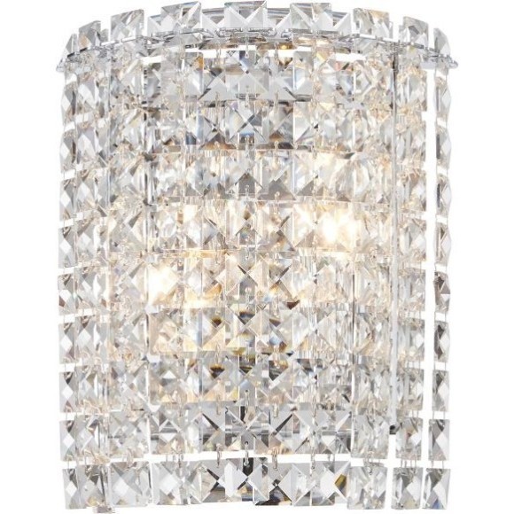 Светильник настенный хрустальный 2179/09/02W Stilfort, серия Delone