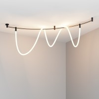 Светильник на гибкий шинопровод Maytoni Flexity TR209-1-48W3K-B 3000K 2400лм 48Вт