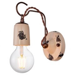 Настенный светильник на гибкой ножке Lussole GRLSP-8157 VERMILION IP21 под лампу 1xE27 10W Настенный светильник на гибкой ножке Lussole GRLSP-8157 VERMILION IP21 под лампу 1xE27 10W