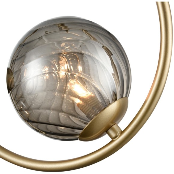 8036/3 MODERNI LN24 шампань/дымчатый, металл/стекло Подвесной светильник G9 3*35W 220V ORNATO