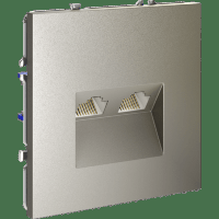 Розетка компьютерная встраиваемая VOLTUM S70 двойная RJ45+RJ45 кат.6, (шелк)