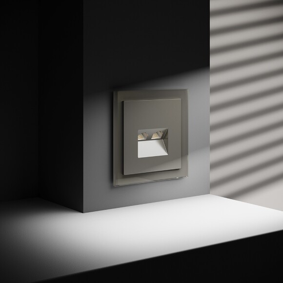 Розетка компьютерная встраиваемая VOLTUM S70 двойная RJ45+RJ45 кат.6, (шелк)