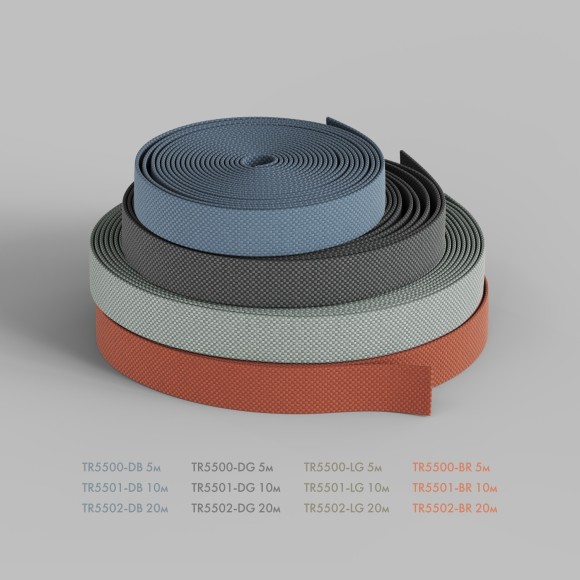 Шинопровод ременный 20м коричневый Denkirs Belty TR5502-BR