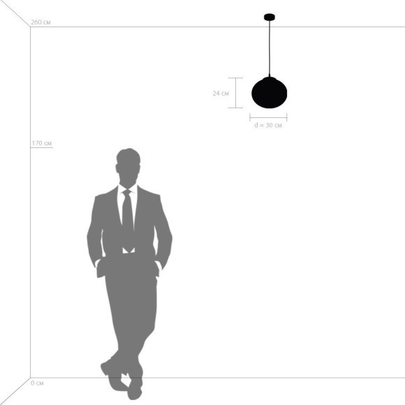 Подвесной светильник с 1 плафоном Lightstar 805016 Arnia под лампу 1xE27 40W