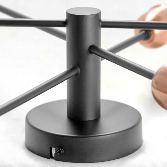 Люстра потолочная Lussole LSP-8200 HURON IP21 под лампы 6xE27 360W