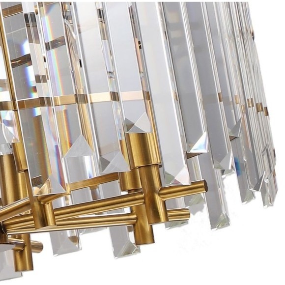 Люстра подвесная хрустальная 2114/05/08P Stilfort, серия Feeriya Люстра подвесная хрустальная 2114/05/08P Stilfort, серия Feeriya