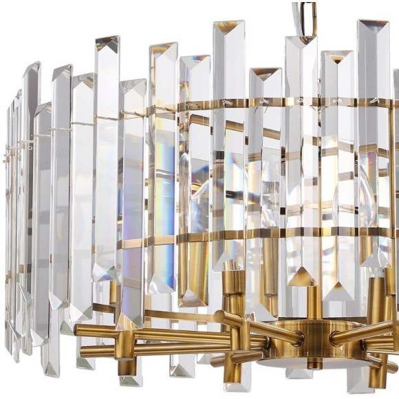 Люстра подвесная хрустальная 2114/05/08P Stilfort, серия Feeriya Люстра подвесная хрустальная 2114/05/08P Stilfort, серия Feeriya