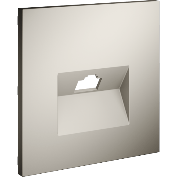 Накладка для розетки компьютерной RJ45 кат.6, S70 (кашемир)