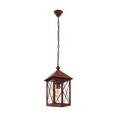 64753 GAUDESI Подвесной уличный светильник IP23, E27, металл, стекло