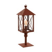 64758 GAUDESI GAUDESI Уличный напольный светильник с 1 лампой E27 IP23 220V металл стекло