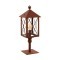 64758 GAUDESI GAUDESI Уличный напольный светильник с 1 лампой E27 IP23 220V металл стекло