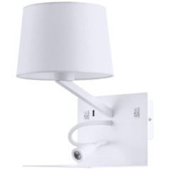 Бра Arte Lamp A1056AP-2WH IBIS под лампу 1xE27 40W Бра Arte Lamp A1056AP-2WH IBIS под лампу 1xE27 40W