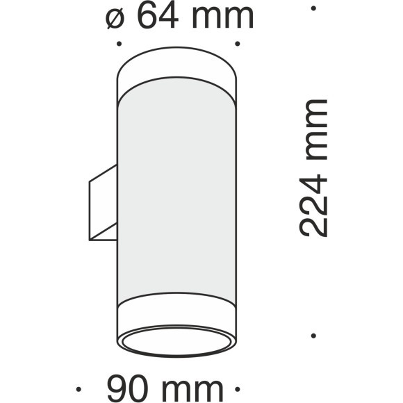 Бра Maytoni C027WL-L10B KILT светодиодная LED 10W