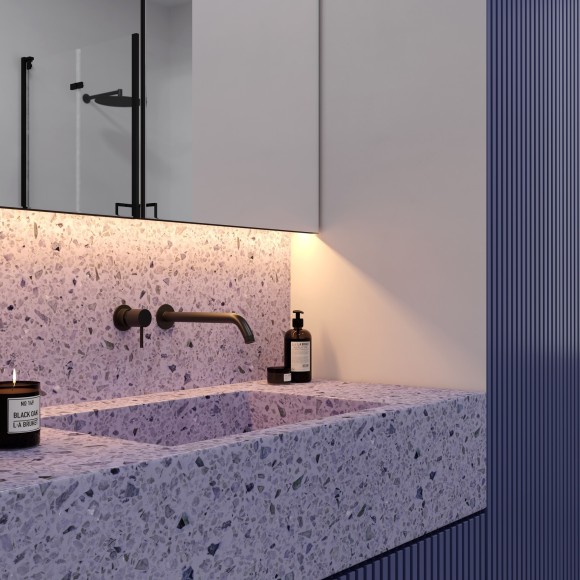 Светодиодная лента 12В 2835 7,2Вт/м 3000K 5м IP65 арт.20004