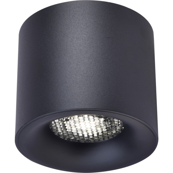 ST761.433.10 Светильник потолочный черный LED 1*10W 3000K 600Lm Ra 36° IP20 D80xH70 170-240VV Накладные светильники ST761.433.10 Светильник потолочный черный LED 1*10W 3000K 600Lm Ra 36° IP20 D80xH70 170-240VV Накладные светильники