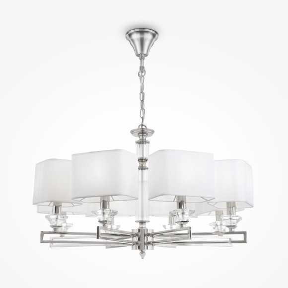 Люстра подвесная Maytoni MOD020PL-08CH ONTARIO под лампы 8xE14 40W Люстра подвесная Maytoni MOD020PL-08CH ONTARIO под лампы 8xE14 40W