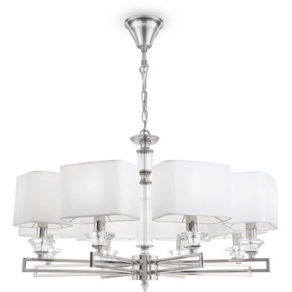 Люстра подвесная Maytoni MOD020PL-08CH ONTARIO под лампы 8xE14 40W Люстра подвесная Maytoni MOD020PL-08CH ONTARIO под лампы 8xE14 40W