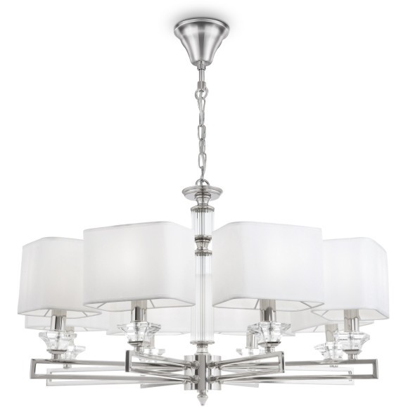 Люстра подвесная Maytoni MOD020PL-08CH ONTARIO под лампы 8xE14 40W Люстра подвесная Maytoni MOD020PL-08CH ONTARIO под лампы 8xE14 40W