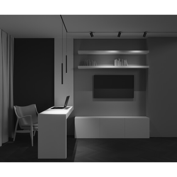 Maytoni Exility X TR245-4-7WTW-DD2-B Трековый светодиодный черный магнитный подвесной светильник цилиндр диаметром 3 см, с полным управлением по DALI 2.0 DT8, LED 7Вт 2700-6000K 640Лм CRI90 36° IP20 48В Maytoni Exility X TR245-4-7WTW-DD2-B Трековый светодиодный черный магнитный подвесной светильник цилиндр диаметром 3 см, с полным управлением по DALI 2.0 DT8, LED 7Вт 2700-6000K 640Лм CRI90 36° IP20 48В