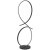 901271 Светод торшер SERPINS, 20W(LED), алюминий, сталь, черный, пластик, белый, 3000K, 2500lm