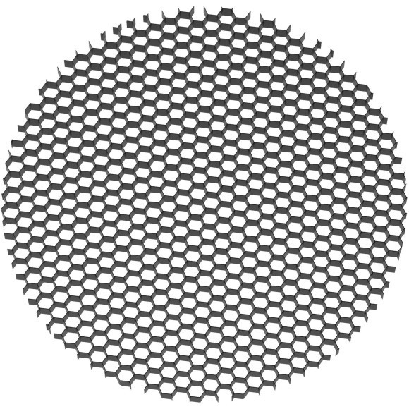 Антибликовый фильтр (для светильников серии Focus с диам. плафона 65мм) HoneyComb-D50