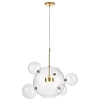 Подвесной светильник Lumina Deco Neroni LDP 6016-5+1 GD