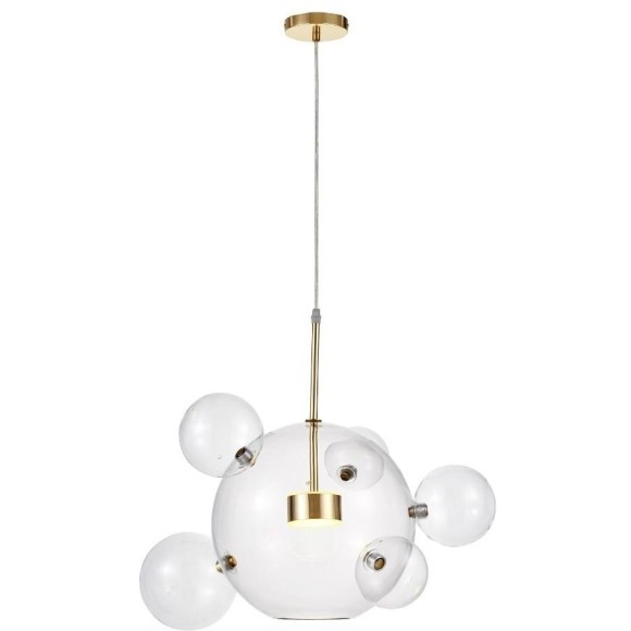 Подвесной светильник Lumina Deco Neroni LDP 6016-5+1 GD