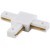 Т-образный соединитель для накладных однофазных шинопроводов Crystal Lux CLT 0.211 03 WH