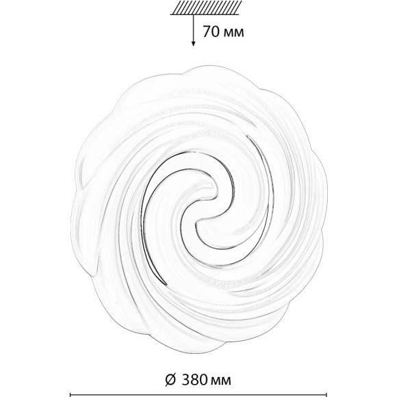 Настенно-потолочный светильник СОНЕКС AGAPAGAP 7675/DL Настенно-потолочный светильник СОНЕКС AGAPAGAP 7675/DL
