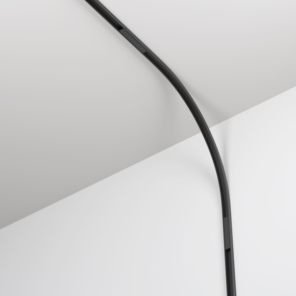 Радиусный вертикальный коннектор питания R300 Maytoni Basity TRA172ICL-R300-11B