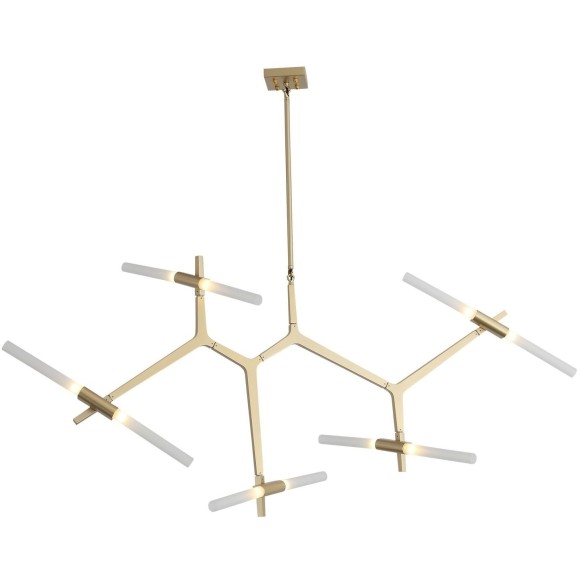 SL947.202.10 Люстра потолочная ST-Luce Золотистый/Белый G9 10*5W LACONICITA