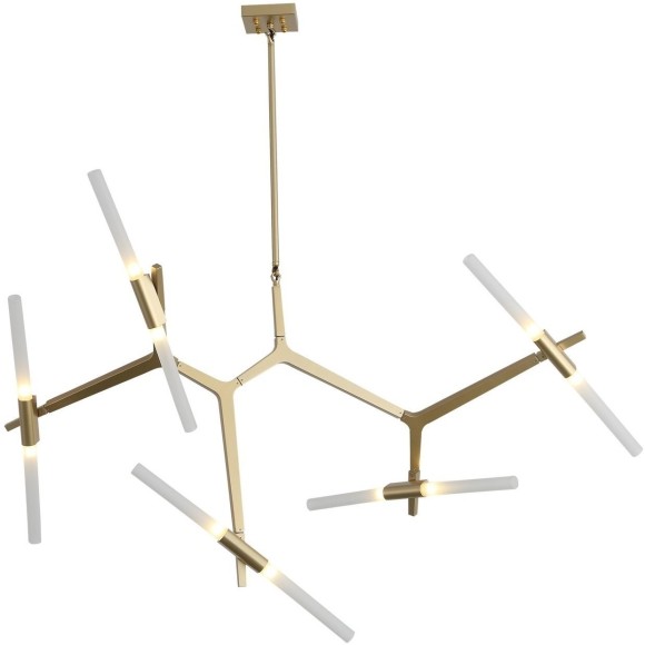 SL947.202.10 Люстра потолочная ST-Luce Золотистый/Белый G9 10*5W LACONICITA
