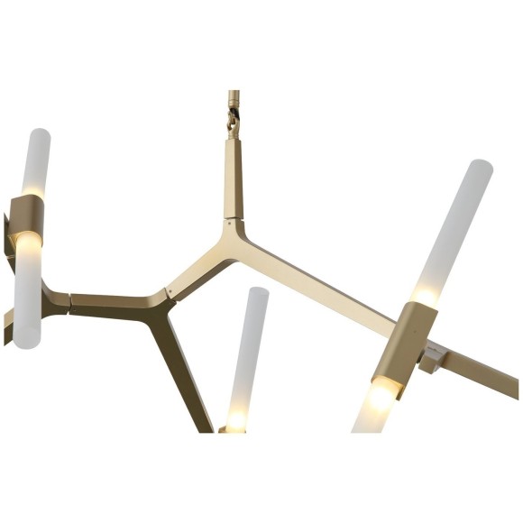 SL947.202.10 Люстра потолочная ST-Luce Золотистый/Белый G9 10*5W LACONICITA