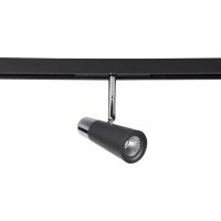 CLT 0.33 006 12W BL-CH 4000K Трековый магнитный светодиодный светильник Crystallux Space 48V CRI90+ 4000К 550Лм 24° 12W