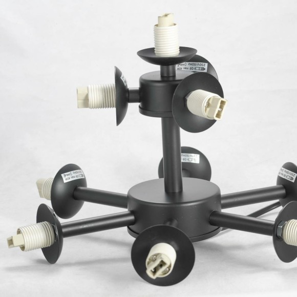 Люстра на штанге Lussole LSP-8382 WILCOX IP21 под лампы 10xG9 400W Люстра на штанге Lussole LSP-8382 WILCOX IP21 под лампы 10xG9 400W