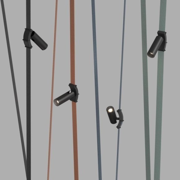 DK5547-BK Cветодиодный светильник на ременный шинопровод Denkirs Belty CRI90+ 3000К 350Лм 30° 7Вт DK5547-BK Cветодиодный светильник на ременный шинопровод Denkirs Belty CRI90+ 3000К 350Лм 30° 7Вт