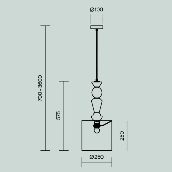 Подвесной светильник Maytoni MOD298PL-01W2 Подвесной светильник Maytoni MOD298PL-01W2