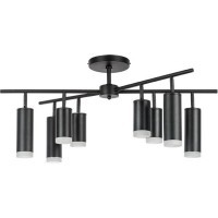 Люстра на штанге Lightstar LR7283748740 Rullo под лампы 8xGU10 400W