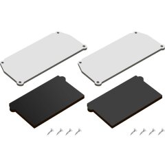 Заглушка торцевая 2шт (для профиля-ниши DK5850-BK) Denkirs Flod DK5852-BK Заглушка торцевая 2шт (для профиля-ниши DK5850-BK) Denkirs Flod DK5852-BK