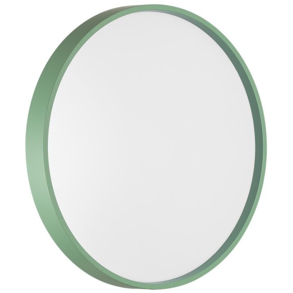 7743/CL COLOR SN Светильник светодиодный потолочный пластик/белый/зеленый LED 30Вт 4000К D330 IP43 MAVIC